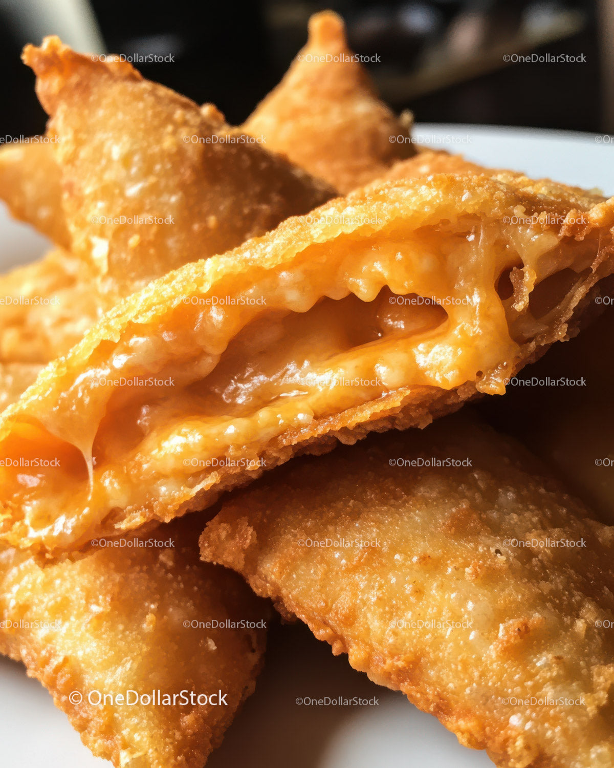 Cheesy Fried Cheese Sticks with Melty Interior and Crunchy Breading