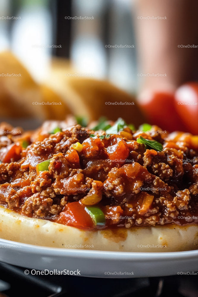Flavorful Chili Con Carne Served Over Creamy Mashed Potatoes