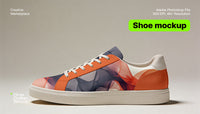 Full shoe Editable PSD Mockup preview