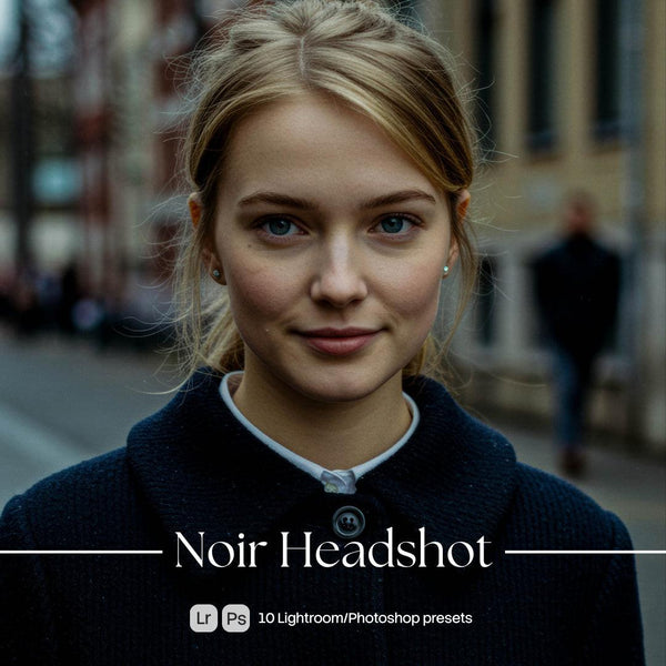 Noir Headshot Presets (10 XMP files)