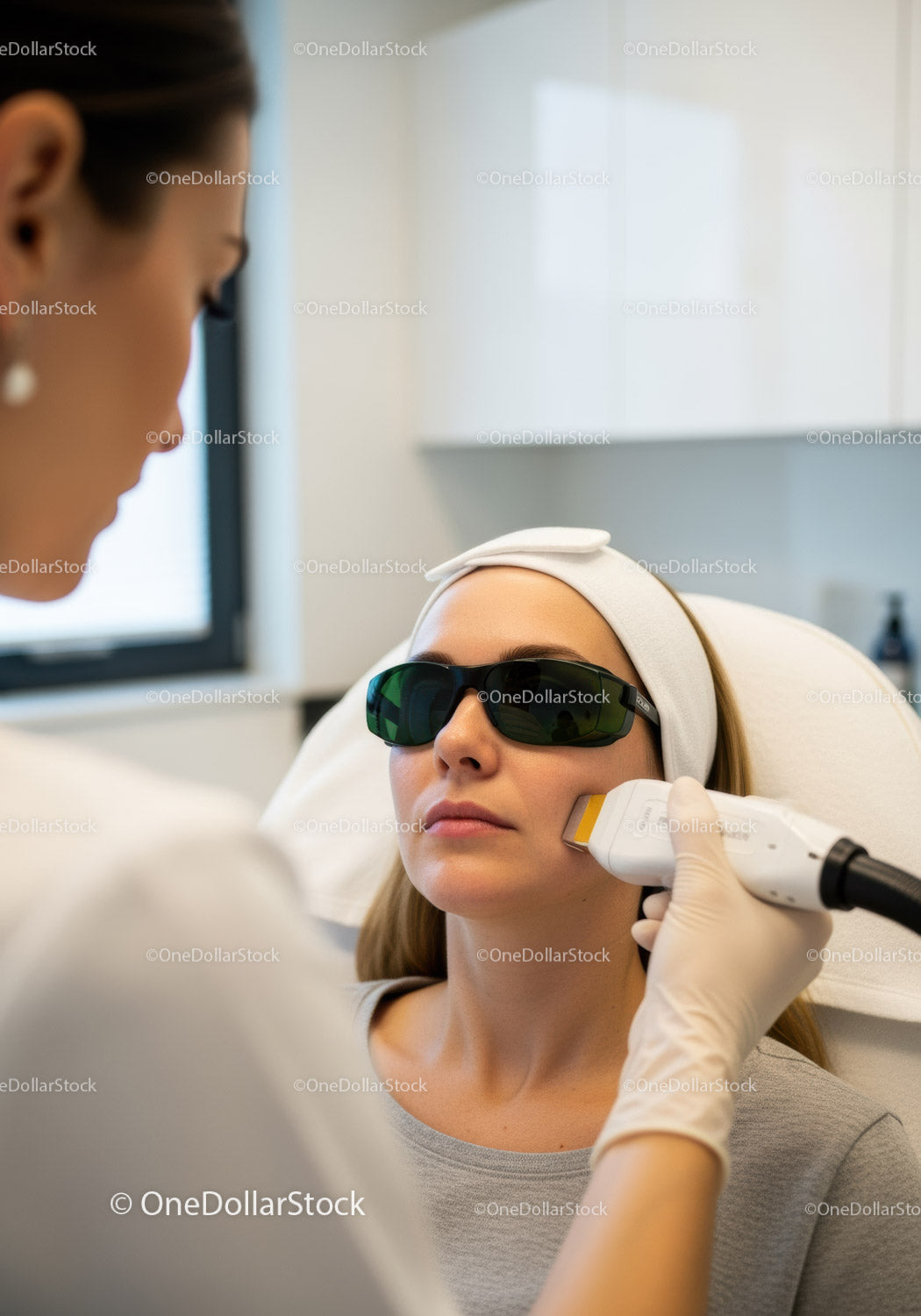 Professional Laser Skin Rejuvenation Treatment in Modern Clinic