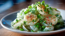 Fresh Cucumber Salad with Green Herbs and Spring Onions