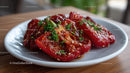 Spicy Chili Pepper Dish with Fresh Red and Green Peppers