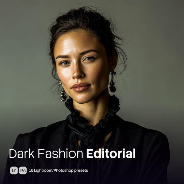 Dark Fashion Editorial Presets (15 XMP files)