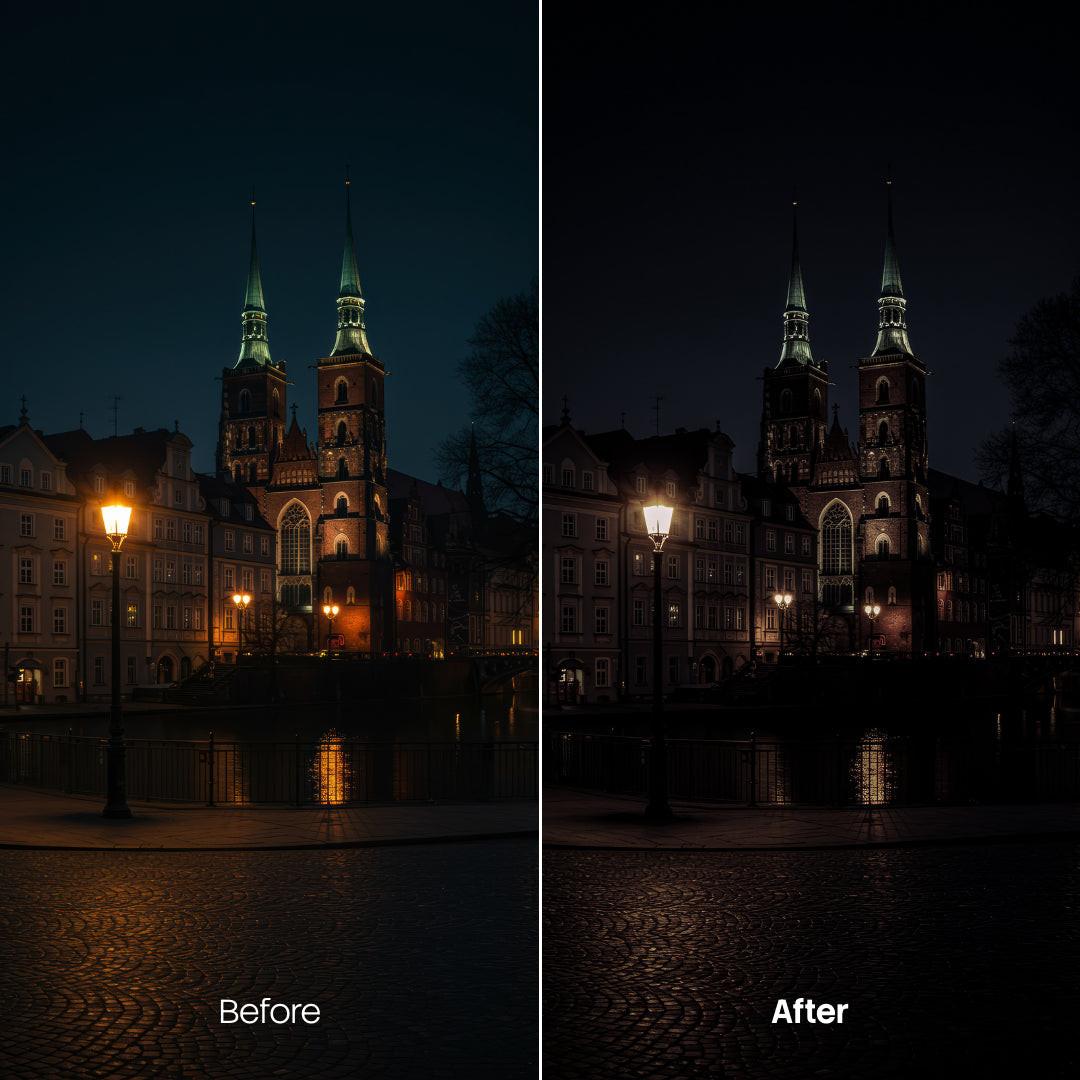 Melancholic City 8 LUTs digital asset preview