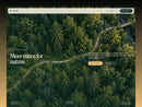 Verdan homepage preview featuring cream surfaces, forest-green typography, warm accents and landscape photography.