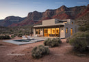 Modern Desert Villa with Mountain Views and Outdoor Pool