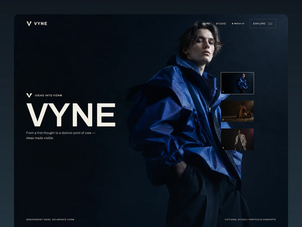 VYNE – Website Template for AI Agents