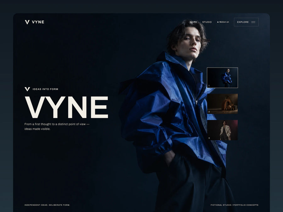 VYNE – Website Template for AI Agents