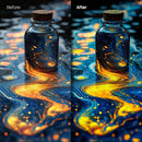 creative photo edit with Dark Space Lightroom presets