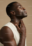 Male Skincare Routine with Moisturizer for Healthy Black Skin