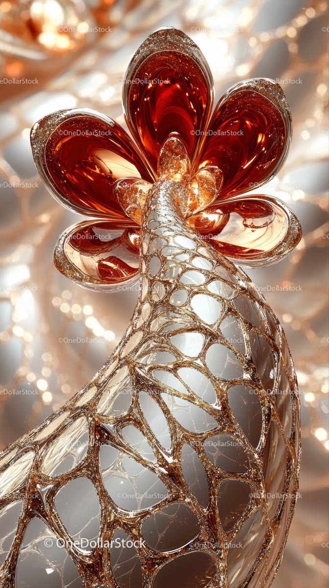 Elegant Glass Heart Ornament with Frosted Finish for Holidays