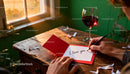 Writing a Heartfelt Love Note by Warm Window Light
