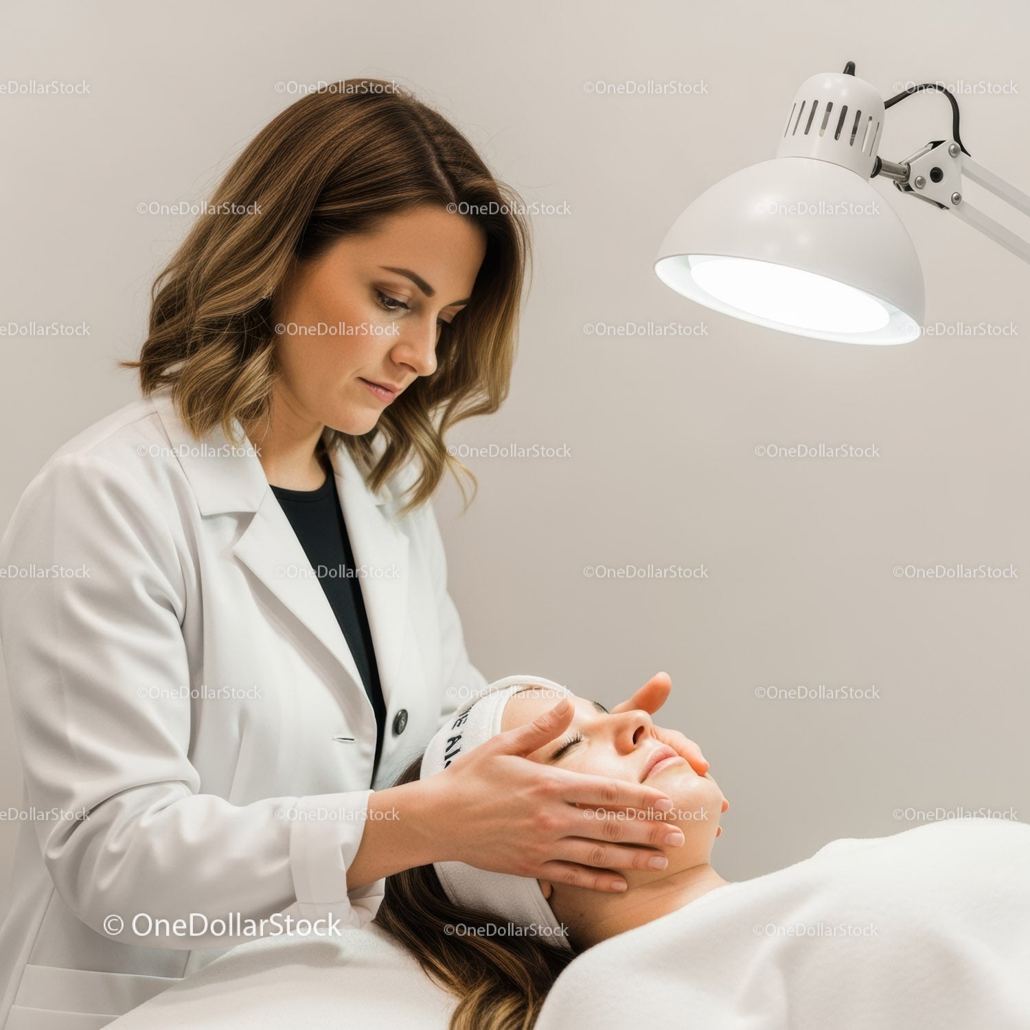 Profesjonalny zabieg pielęgnacyjny skóry z masażem twarzy w Wellness Spa