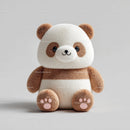 Cute Plush Panda Bear Toy with Big Eyes and Soft Fur