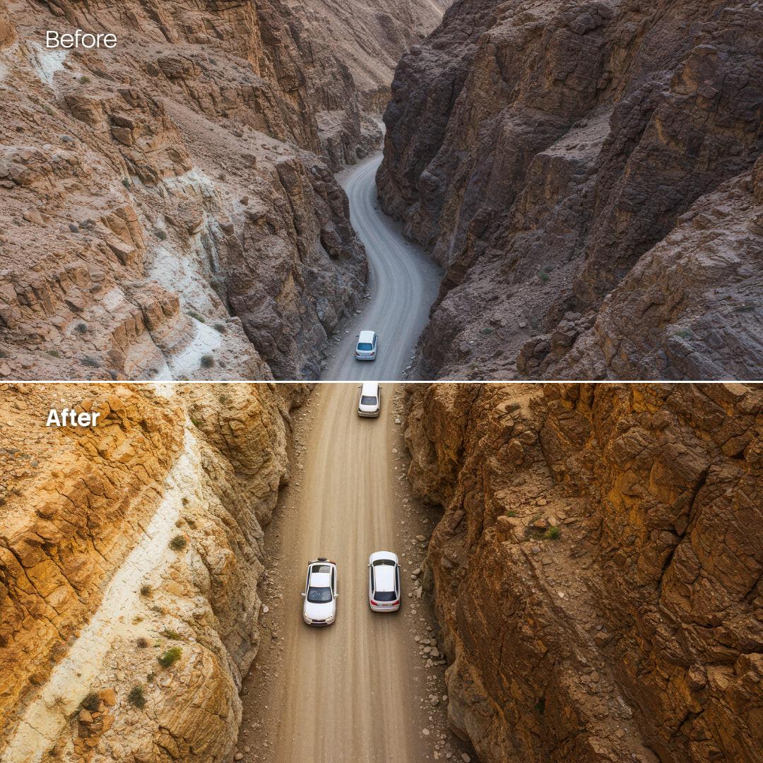 desert photography edit with Desert Vibe Lightroom presets