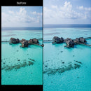 coastal photography edit with Water Tones Lightroom presets