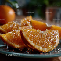 Fresh Orange Slices for Healthy Snacks and Summer Vibes
