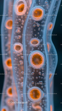 Detailed Pathogen Structure in Vibrant Microbial Environment