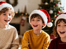Children Enjoying Festive Christmas Celebration Together