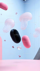 Futuristic Floating Jellyfish Shaped Decor with Pastel Colors