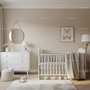 Modern Neutral Nursery with Baby Crib and Minimalist Decor