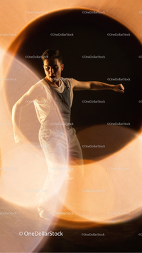 Before and after Halos Photo Overlays effect