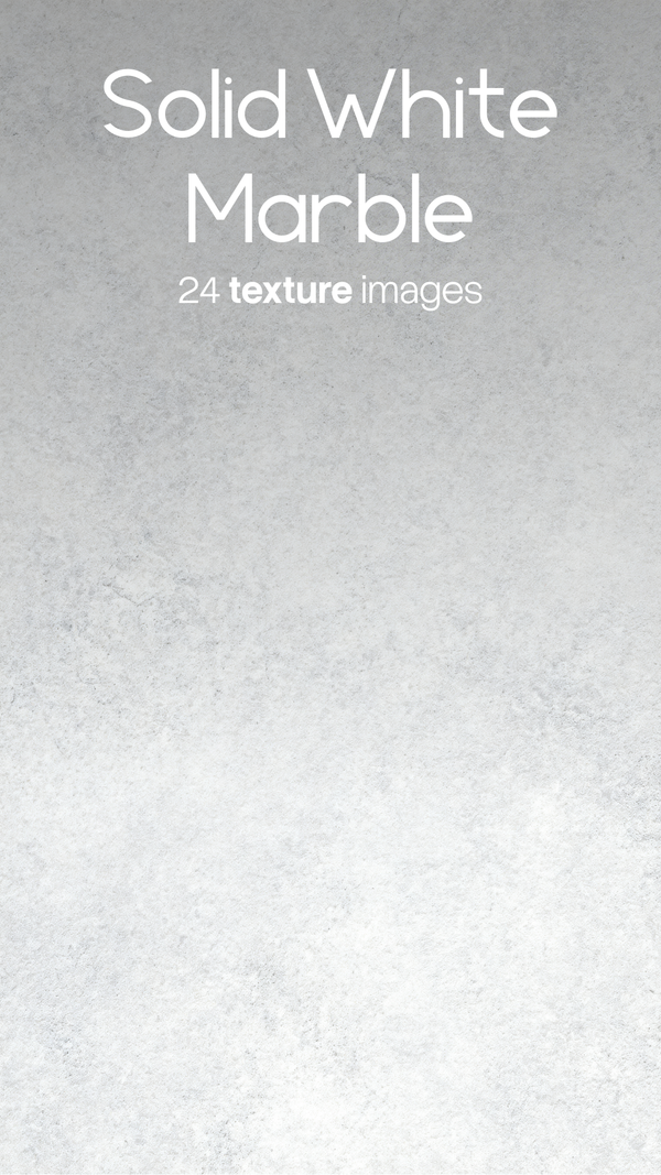 Solid White Marble Textures (24 JPG files)