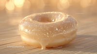 Close-up of a Conch Shell on Sand with Warm Sunlight