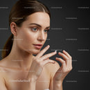 Close-Up of a Woman Applying Face Cream for Skin Care