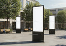 Modern Outdoor Urban Digital Advertising Displays