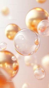 Elegant Abstract Glass Bubbles for Modern Decor and Art