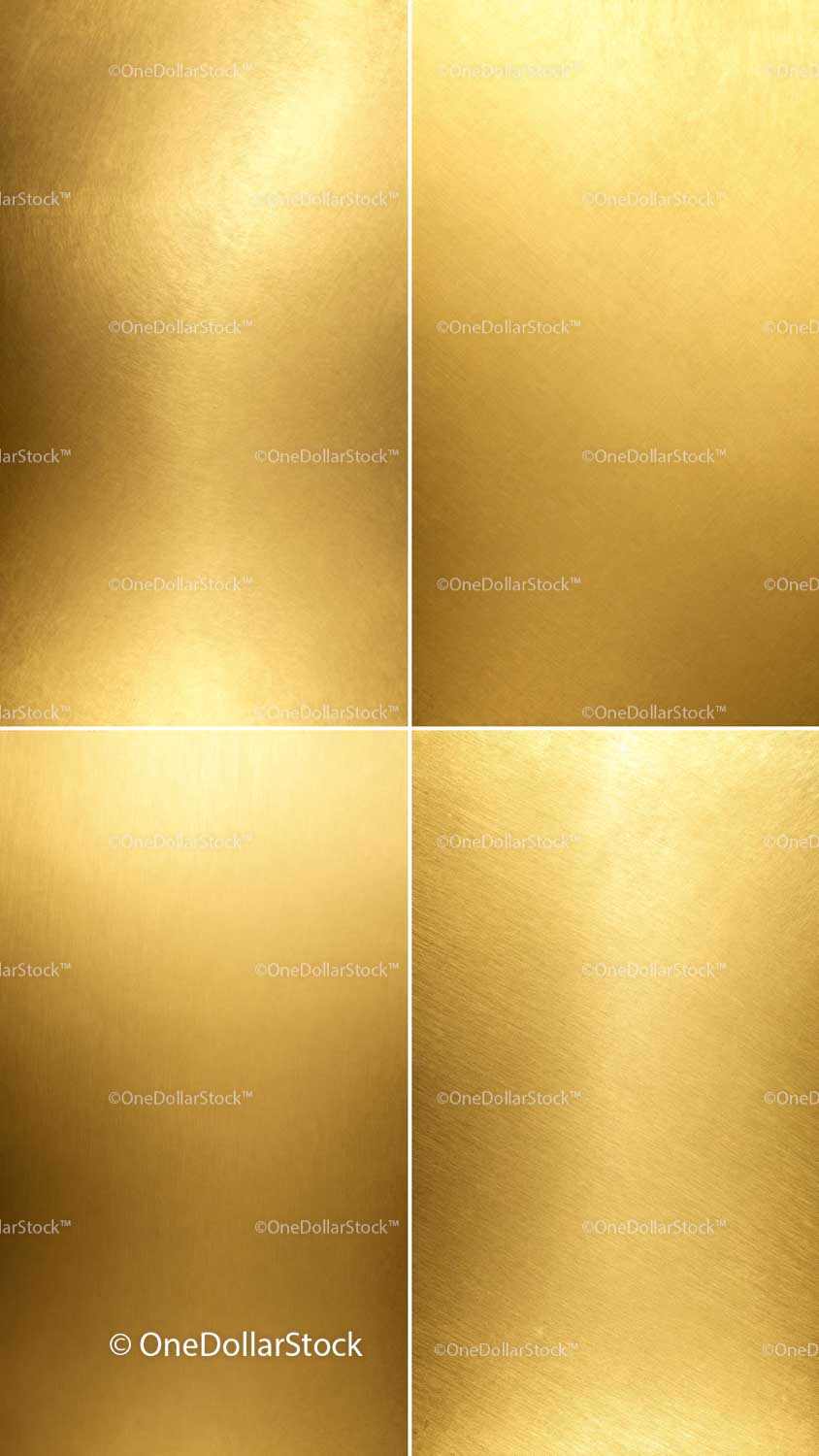 texture background made with Brushed Brass Textures