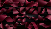 Burgundy Bands Photo Overlays preview 5