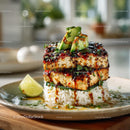 Grilled Chicken with Cilantro and Lime Served on Rice