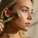 Luxury Facial Rejuvenation with Jade Roller for Glowing Skin