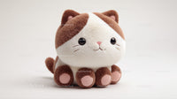 Cute Plush Cat Toy for Kids and Decor