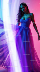 Violet Smudges 16 JPG Files digital asset preview