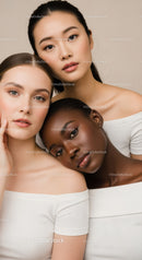 Diverse Women Portraits Showcasing Natural Beauty and Confidence