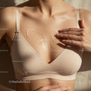 Woman Applying Moisturizing Gel on Chest for Skin Hydration