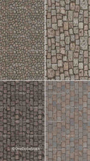 texture background made with Cobblestone Textures