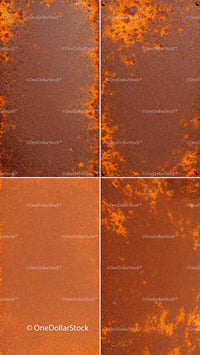 texture background made with Corroded Steel Textures