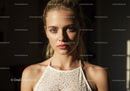 Beautiful Woman Portrait with Natural Light and Stylish Appearance