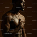 Black Man Applying Moisturizer for Healthy Skin