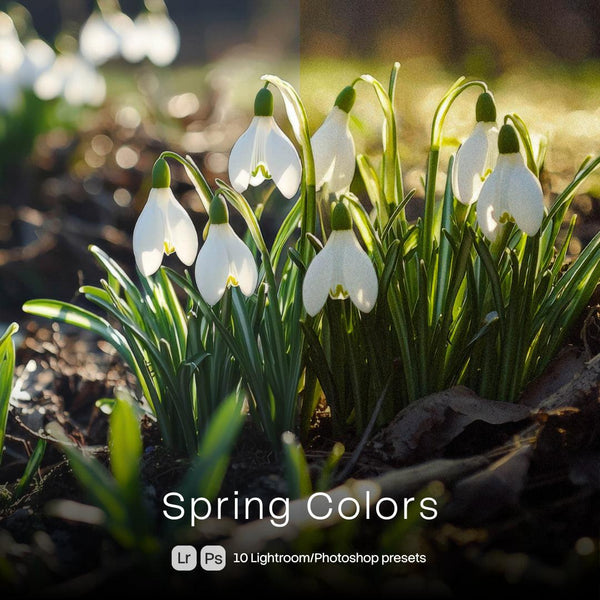Spring Colors Presets (10 XMP files)