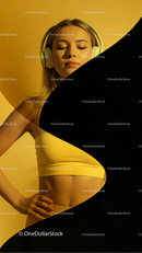 Before and after Yellow Smudges Photo Overlays effect