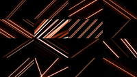 Orange Rays Photo Overlays preview 5