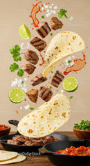 Grilled Beef Tacos with Fresh Lime and Cilantro