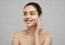 Young Woman Applying Facial Mask for Healthy Skin in Beauty Routine