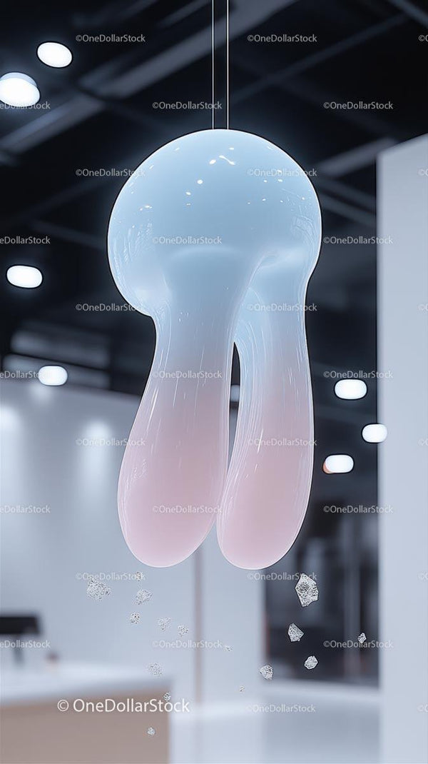Unique Modern Sculptural Pendant Light for Contemporary Interiors